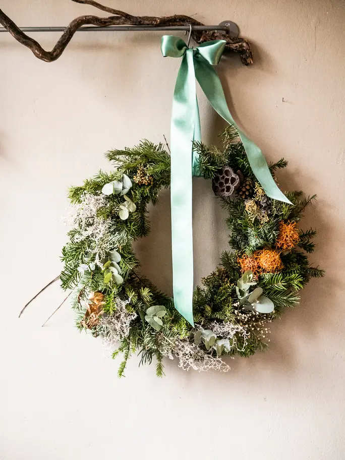 Green,Flower,Branch